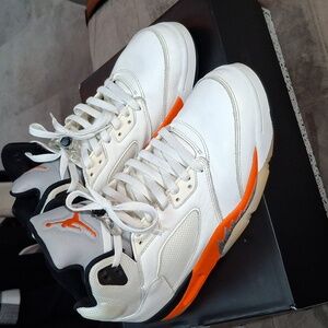 Jordan 5 retro shattered backboard orange blaze size 10